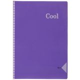 Keskin Color A4 60 Yaprak Düz Pp Kapak Cool Okul Spiralli Defter