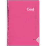Keskin Color A4 60 Yaprak Kareli Pp Kapak Cool Pembe Spiralli Defter