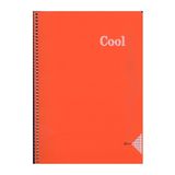 Keskin Color A4 60 Yaprak Kareli Pp Kapak Cool Turuncu Spiralli Defter