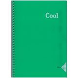 Keskin Color A4 60 Yaprak Kareli Pp Kapak Cool Yeşil Spiralli Defter