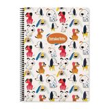Keskin Color A4 Çizgili Animal Friends Köpekler Defter