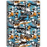 Keskin Color A4 Çizgili Cool Boys - Beyaz Defter