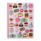 Keskin Color A4 Çizgili Defter Sweet Fun - Gri