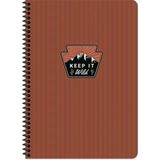 Keskin Color A4 Çizgili Outdoor - Turuncu Defter