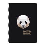 Keskin Color A4 Kareli Jungle Panda Defter