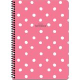 Keskin Color A4 Kareli Puantiye - Pembe Defter