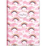 Keskin Color A4 Princess Gökyüzü Çizgili Defter