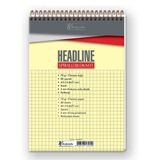 Keskin Color A5 Kareli Karton Kapak 80 Yaprak Spiralli Headline Bloknot