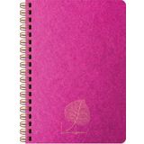 Keskin Color A5 Kareli Linden Fuşya Defter