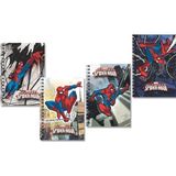 keskin color a6 bloknot spiderman metalize 80 yaprak 140400-06 (36 lı koli) - Karışık - Not Defteri