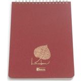 Keskin Color A6 Kareli Linden Bloknot - Kırmızı