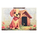 Keskin Color Ahşap Puzzle 24 Parça 20X30 cm - KÖPEK