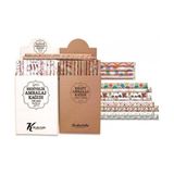 Keskin Color Ambalaj Kağıdı 70X100 Desenli Karışık Renk 350-99