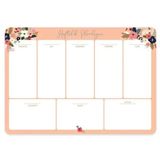 Keskin Color Blok Pudra 17x24 Haftalık Planner