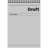 keskin color bloknot a4 80 yaprak çizgili hafif karton kapak not defteri draft 140531-99 - Karışık