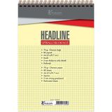 Keskin Color Bloknot Karton Kapak Spiralli Headline A4 80 Yp.Kar - Renkli