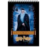 keskin color bloknot spiralli 1 harry potter a7 42 yaprak çizgili not defteri 140100-07 (48 li paket) - Karışık