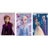 Keskin Color Bloknot Spiralli Frozen 42 Yp A7 3'lü 140100-92 - Renkli