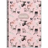 Keskin Color Çizgili Animal Friends 16.5 x 22.5 cm - Kediler Defter