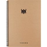 Keskin Color Çizgili La Plume Viking Başlık 17 x 24 cm 100 Yaprak - Renkli Defter