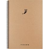 Keskin Color Çizgili La Plume Viking Borazan 17 x 24 cm 100 Yaprak - Renkli Defter