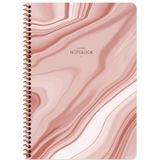 Keskin Color Classic Marble A4 80 Yp Çizgili Defter