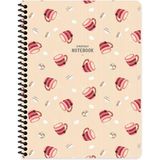 Keskin Color Coffee Çizgili Defter (16.5 x 22.5 Cm)