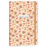 Keskin Color Coffee Time Turuncu Ciltli 80 Yaprak 13x21 Çizgili Defter