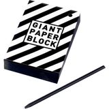 Keskin Color Container Giant Paper Block Siyah Ciltli 200 Yaprak Not Defteri (2 Li Paket) - Karışık - 1