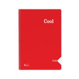 Keskin Color Cool Plastik Kapak Spiralli A4 40 Yaprak Çizgili Defter