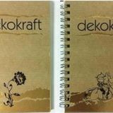 Keskin Color Dekokraft Bloknot 70 gr. Ivory 80 yp. Çizgili A6