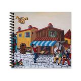Keskin Color Ezo Sunal 16*15 50 Yp. Düz Sert Kapak Spiralli Defter - No:4 - --