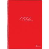 Keskin Color Free A4 100 Yaprak Çizgisiz Pp Kapak Spiralli Defter 60 gr 6'lı Spiralli Defter