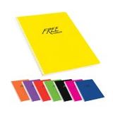 Keskin Color Free Office Plastik Kapak Çizgisiz 60 Yp A4 Spiralli Defter