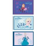 Keskin Color Frozen 3'lü 15 Yaprak 17x25 cm Resim Defteri