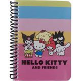 keskin color hello and friends bloknot not defteri spiralli a6 80 yaprak çizgili 140400-13 (36 lı paket) - Karışık