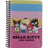 Keskin Color Hello And Friends Bloknot Not Defteri Spiralli A6 80 Yaprak Çizgili 140400-13 (36 Lı Paket)