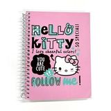 Keskin Color Hello Kitty 80 Yaprak Çizgili Spiralli Not Defteri