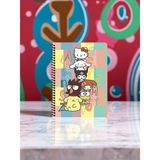 Keskin Color Hello Kitty And Friends 16X22,5 cm A5 Spiralli Defter– 80 Yaprak - Harfler - Çok Renkli - Standart
