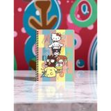 Keskin Color Hello Kitty and Friends 16x22,5 cm A5 Spiralli Defter– 80 Yaprak - Harfler