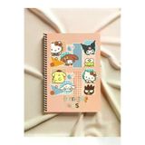 Keskin Color Hello Kitty and Friends A4 Spiralli Defter – 80 Yaprak - Friendship Goals