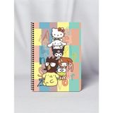Keskin Color Hello Kitty and Friends A4 Spiralli Defter– 80 Yaprak - Harfler