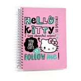Keskin Color Hello Kitty Not Defteri 80 Yaprak Çizgili Spiralli Orjinal - 4 Adet - Karışık