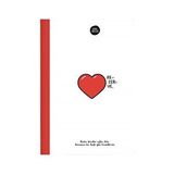 Keskin Color Hisli Şeyler 14x20 64 Yaprak Çizgili Ciltli Defter Rezerve Kırmızı