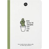 Keskin Color Hisli Şeyler Beni Seven Dikenime Katlansın Çizgili Defter
