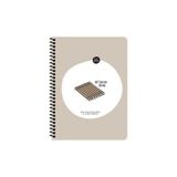 Keskin Color Hisli Şeyler - Bi Salın 18,5X25CM 80 Yaprak Kareli Not Defteri 500592-99 - Karışık
