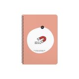 KESKİN COLOR Hisli Şeyler Spiralli Defter A4 80 Yp Kareli - Hepsi De Beni Bulur