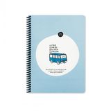 Keskin Color Hisli Şeyler Spiralli Üstüme Gelmeyin Ben Zaten Dolmuşum Karton Kapak 80 Yaprak 16,5x22,5 cm Kareli Defter