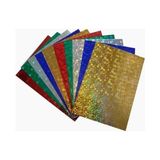 Keskin Color Hologram Elişi Kağıdı 10'lu 80 Gram Karışık Renk ve Desen ile Yaratıcı Projeler İçin