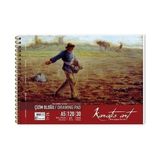 keskin color karatis çizim bloğu (resim defteri) spiralli art 120 gram a5 30 yaprak 482008-99 - Yok